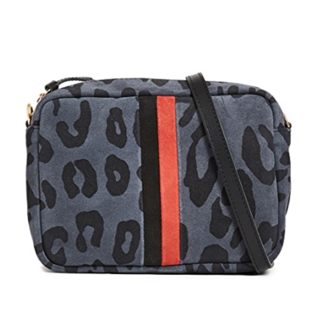NWT! Clare V. Midi Sac Bag Crossbody Color: Marine Pablo Cat Suede (Sold Out!)